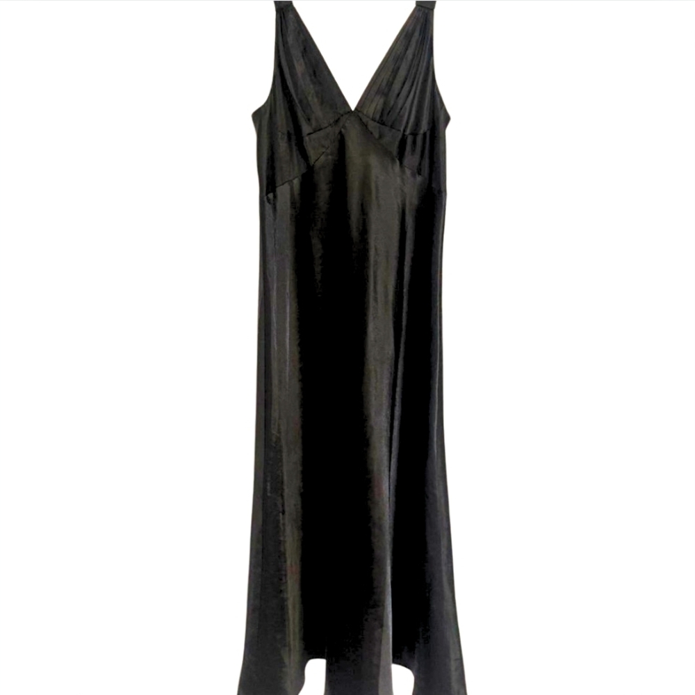 Fredrick’s of Hollywood satin maxi slip dress size LARGE